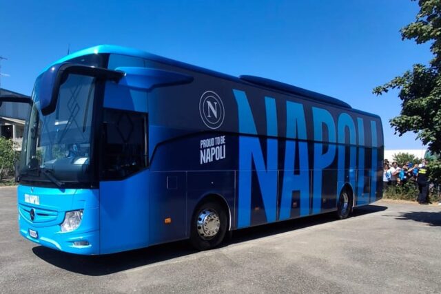Il Napoli prepara il match col Parma a Colorno